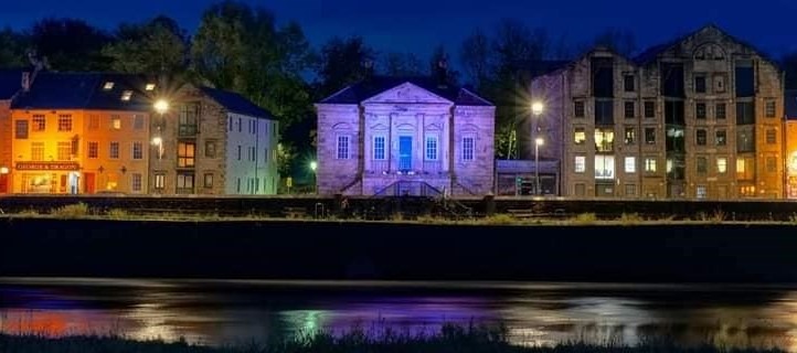 Lancaster Maritime Museum image at Light up Lancaster 2023