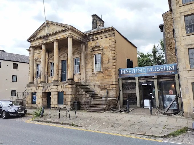 Lancaster Maritime Museum image from the side